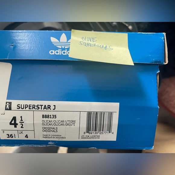 Adidas Superstar - Olive - Brand New - Picture 3 of 6